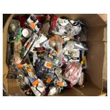 Gaylord of Assorted Door Knobs and Handles For Parts Various Models and Conditions Customer Returns See Pictures