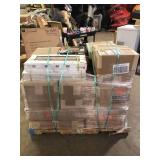 Pallet of Mixed Assorted Ceramic Flooring Various Models and Conditions   Customer Returns See Pictures