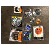 Lot of Assorted Saw Blades and  Hardware Items Various Models and Conditions Customer Returns See Pictures