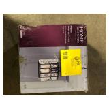 Home Decorators Collection Kristella 1-Light Black Crystal Pendant Light Customer Returns See Pictures