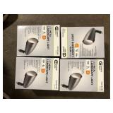 Lot of Commercial Electric 14-Watt 1100 Lumens 1EA CE Line Voltage Hardwired Bronze Integrated LED Landscape Flood Light  Customer Returns See Pictures