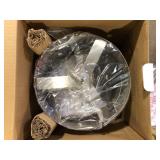 Progress Lighting Gulliver 1-Light Brushed Nickel Mini-Pendant with Weathered Gray Wood Accents  Customer Returns See Pictures