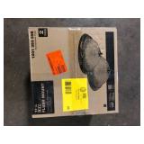 11 in. Brushed Nickel LED Flush Mount (2-Pack)  Customer Returns See Pictures