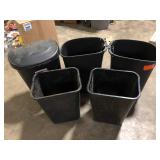 Lot of Assorted Trash Bins  Various Models and Conditions Customer Returns See Pictures
