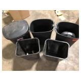 Lot of Assorted Trash Bins  Various Models and Conditions Customer Returns See Pictures