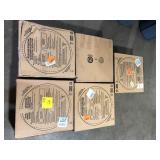 Lot of Bootz Industries Laurel Round Drop-In Bathroom Sink in White  Customer Returns See Pictures