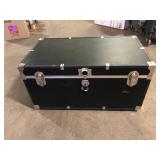 Seward Trunk Seward 31 in. Trunk with Wheels and Lock, Black Customer Returns See Pictures
