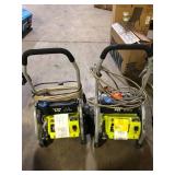 Lot of 1700 PSI Pressure Washers For Parts Customer Returns See Pictures