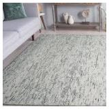 Lot of SAFAVIEH Abstract Green/Ivory 3 ft. x 5 ft. Speckled Area Rug Customer Returns See Pictures