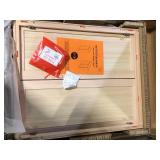 Hampton Bay 30 in. W x 12 in. D x 36 in. H Ready to Assemble Wall Kitchen Cabinet in Unfinished with CLICKREADY Technology Customer Returns See Pictures