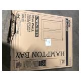 Hampton Bay 30 in. W x 12 in. D x 36 in. H Ready to Assemble Wall Kitchen Cabinet in Unfinished with CLICKREADY Technology Customer Returns See Pictures