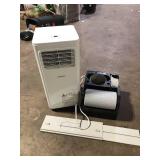 Vissani 5,000 BTU (DOE) 115-Volt Portable Air Conditioner Unit Cools up to 150 sq. ft. with Dehumidifier and Remote in White  Customer Returns See Pictures