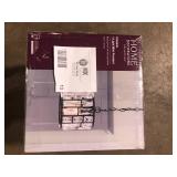 Home Decorators Collection Kristella 1-Light Black Crystal Pendant Light Customer Returns See Pictures