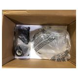 Home Decorators Collection Knollwood 7 in. 1-Light Black Bronze Vintage Brass Accents Industrial Mini Pendant Light for Kitchen Customer Returns See Pictures