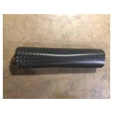 Workforce Black 36 in. x 10 ft. Vinyl Diamond Plate Commercial Grade Matting  Customer Returns See Pictures