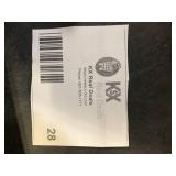 Ethan Modern Flatweave Brown 8 ft. x 10 ft. Solid Indoor/Outdoor Area Rug by JONATHAN Y  Customer Returns See Pictures