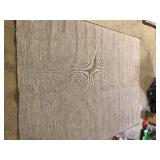 Ethan Modern Flatweave Brown 8 ft. x 10 ft. Solid Indoor/Outdoor Area Rug by JONATHAN Y  Customer Returns See Pictures