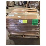18 Boxes of A&A Surfaces Encaustic Baroque Stamp 12 MIL x 18 in. W x 36 in. L Waterproof Click Lock Vinyl Plank Flooring (26.98 sq. ft./case)  Customer Returns See Pictures