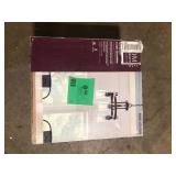 Home Decorators Collection Knollwood 17-1/2 in. 3-Light Black Bronze with Brass Accents Industrial Round Chandelier for Kitchens Bulbs Included  Customer Returns See Pictures