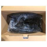 Feit Electric Katalyst 15 in. 3-Light Matte Black Color Choice Selectable CCT LED with Night Light Semi-Flush Mount Ceiling Light  Customer Returns See Pictures