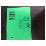 Lot of Jushua 1-Light Dark brown clear seedy glas not Motion Outdoor HardWired Wall Lantern Sconce Customer Returns See Pictures