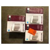 Lot of Hampton Bay Upton Brushed Nickel LED Sconce   Customer Returns See Pictures