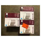 Lot of Hampton Bay Upton Brushed Nickel LED Sconce   Customer Returns See Pictures