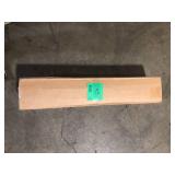 Workforce Black 36 in. x 10 ft. Vinyl Diamond Plate Commercial Grade Matting     Customer Returns See Pictures