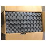 VEVOR Interlocking Floor Mat 24in. W x 24in. L x 0.5in. T EVA Foam Rubber Gym Flooring Mat (100 sq.ft. Black and Gray) 25 Pcs  Customer Returns See Pictures