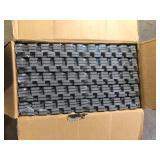 VEVOR Interlocking Floor Mat 24in. W x 24in. L x 0.5in. T EVA Foam Rubber Gym Flooring Mat (100 sq.ft. Black and Gray) 25 Pcs  Customer Returns See Pictures