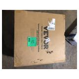 VEVOR Interlocking Floor Mat 24in. W x 24in. L x 0.5in. T EVA Foam Rubber Gym Flooring Mat (100 sq.ft. Black and Gray) 25 Pcs  Customer Returns See Pictures