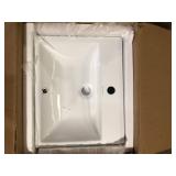 Swiss Madison Sublime Compact Ceramic Wall Hung Sink in White   Customer Returns See Pictures