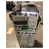 Vissani 5,000 BTU (DOE) 115-Volt Portable Air Conditioner Unit Cools up to 150 sq. ft. with Dehumidifier and Remote in White Missing Pieces   Customer Returns See Pictures