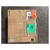 Lot of Commercial Electric 120-Volt to 277-Volt with Ni-Cad 4.8-Volt Edge Lit Integrated LED Red Exit Sign   Customer Returns See Pictures