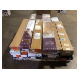 Pallet of Mixed Assorted Flooring Various Models and Conditions  Customer Returns See Pictures