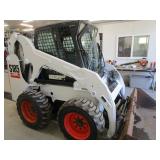 Bobcat 2005 Compact Skidster Loader Model S185 Turbo, 56hp diesel with 5552.3 on hour meter, #525021657, Operates As It Should - See Video
