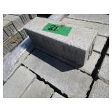 Concrete Pavers 12x4x4, Partial Pallet