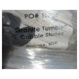 Granite Tumbled Cobblestone, roughly 7x10x3