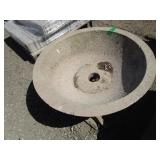 Basin - Planter? Water Feature?, 37"D x 12"H