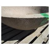 Basin - Planter? Water Feature?, 37"D x 12"H