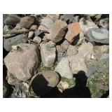 Fieldstone Boulders 6"-18", One Random Skidloader Bucket Full