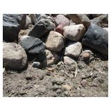Fieldstone Boulders 6"-18", One Random Skidloader Bucket Full