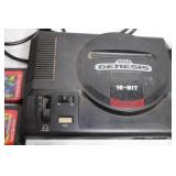 Lot of Sega Genesis and Sony PlayStation Console Bundle with Games and Controllers