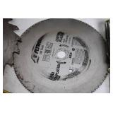 Assorted Power Tool Blades and Hand Tool Collection