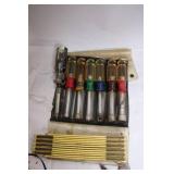 Assorted Power Tool Blades and Hand Tool Collection