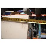 Metal Storage Cabinet with Glass Doors