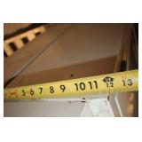 Metal Storage Cabinet with Glass Doors