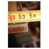 Large Butternut Framed Mirror from White Furn Co.