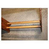 Wooden Quilting Rack with Natural Finish