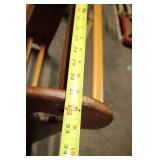 Wooden Quilting Rack with Natural Finish